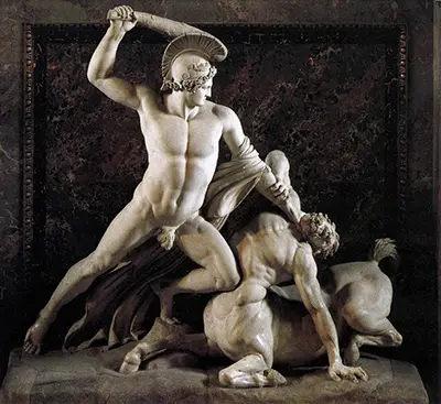 Theseus and the Centaur Antonio Canova